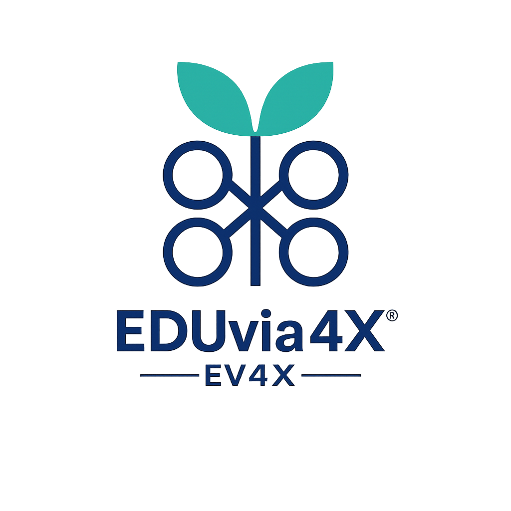 EDUvia4X logo